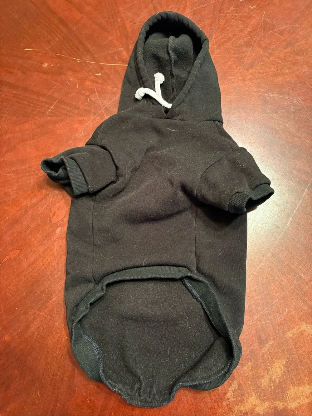 Red Hot Chili Peppers Black Dog Hoodie with Red Logo